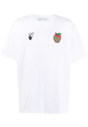 OFF-WHITE Apple Arrow Print T-shirt White