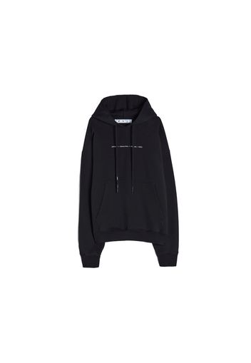 OFF-WHITE Marker Hoodie Black/Black/Blue