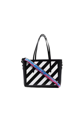 OFF-WHITE Diag Binder Shopper FW21 Black/White/Fuchsia/Blue