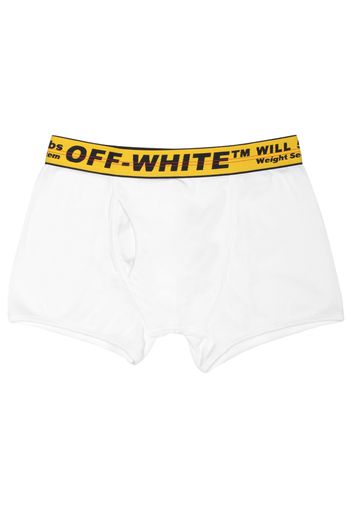 OFF-WHITE Three Pack Stretch Cotton Boxer Briefs (SS19) White/Yellow/Black