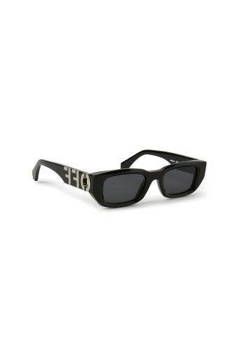 OFF-WHITE Fillmore Square Sunglasses Black/Dark Grey (OERI124S24PLA0011007-FR)