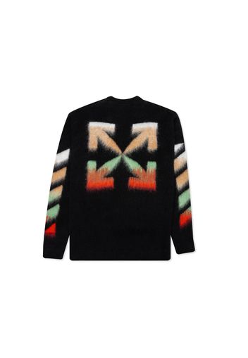 OFF-WHITE Diagonal Arrows Motif Sweater Black