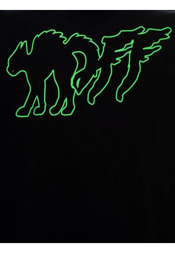 OFF-WHITE Mad Cat T-shirt Black/Green