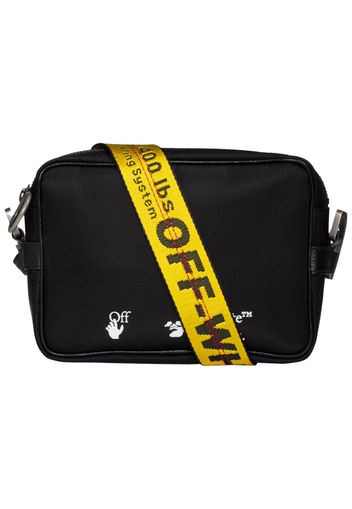 OFF-WHITE Logo Crossbody Bag Black