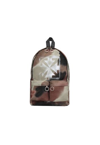 OFF-WHITE Camoflage Backpack Camo Brown