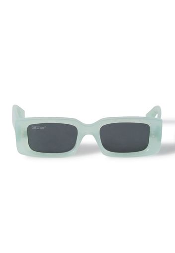 OFF-WHITE Sunglasses Arthur Rectangular Frame Ice/Dark Grey (19321710)