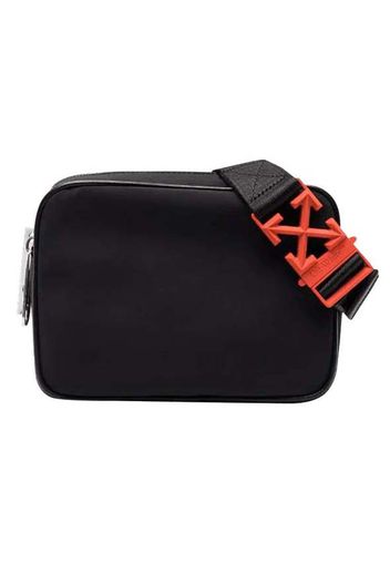 OFF-WHITE Arrow Plaque Nylon Bum Bag Black/Orange