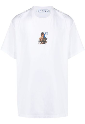 OFF-WHITE Caravaggio Boy T-shirt White/Blue