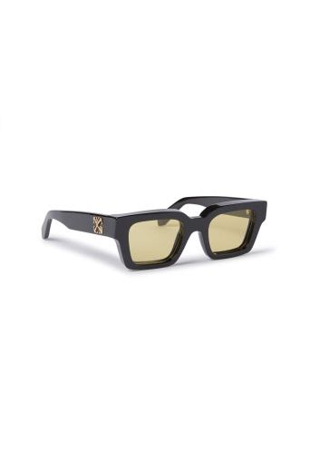 OFF-WHITE Virgil Square Sunglasses Black/Yellow (OERI126S24PLA0011018-FR)