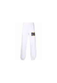 OFF-WHITE Caravaggio Painting St Jerome Writing Slim Sweatpants White/Black/Yellow