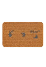 OFF-WHITE Swimming Man Logo Doormat Brown