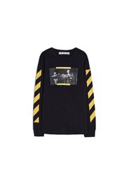 OFF-WHITE Caravaggio Painting L/S T-shirt Black/Yellow