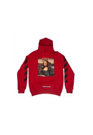 OFF-WHITE Mona Lisa Temperature Hoodie Red