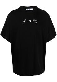 OFF-WHITE Marker Arrow Oversized T-shirt Black/Grey