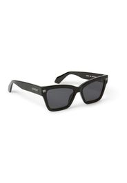 OFF-WHITE Cincinnati Square Sunglasses Black/Dark Grey (OERI110S24PLA0011007-FR)