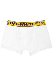 OFF-WHITE Three Pack Stretch Cotton Boxer Briefs (SS19) White/Yellow/Black