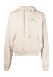 OFF-WHITE Caravaggio Saint Jerome Writing Arrows Oversized Hoodie Beige/Black/White