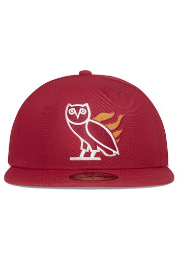 OVO x NBA Heat New Era 59Fifty Fitted Hat Red