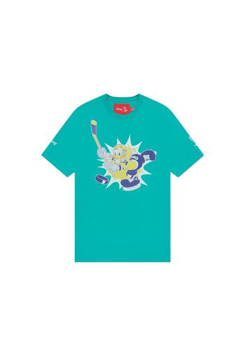 OVO x Disney Donald "OWLS" T-shirt Turquoise