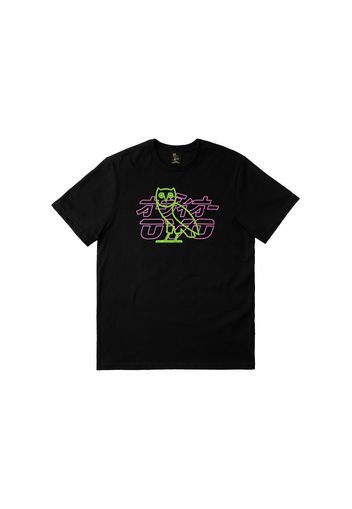 OVO Neon Lights Tee Black