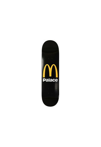 Palace x McDonald's Logo Skateboard Deck Black