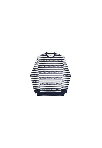 Palace Multi Lingual Crew Navy/White