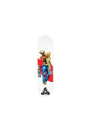 Palace Saves 8.1 Skateboard Deck White