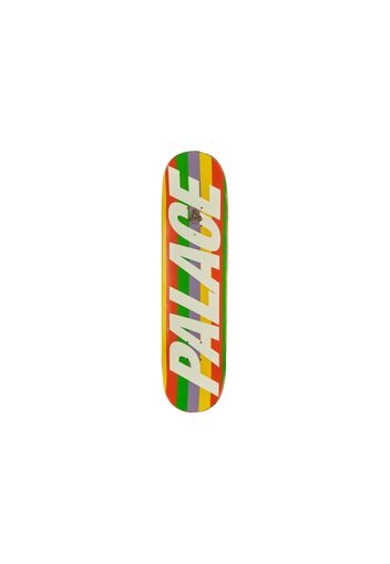 Palace x Gucci Multicolor Skateboard Deck Multicolor Stripes