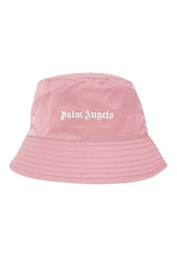 Palm Angels Classic Logo Bucket Hat Pink/White