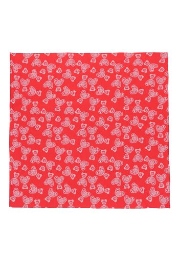 Palm Angels Paisley Bear Bandana Red/White