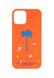 Palm Angels Painted Palm Tree iPhone 12 Pro Case Orange