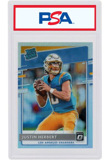 Justin Herbert 2020 Panini Donruss Optic Rookie Holo #153