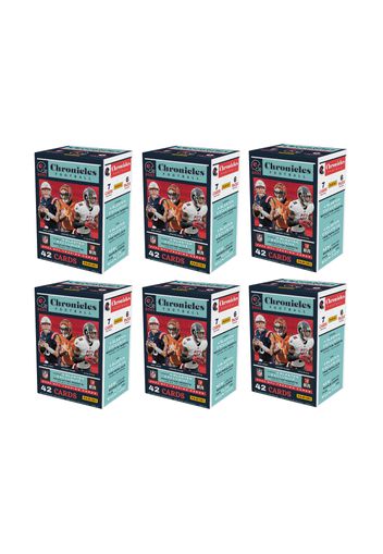 2021 Panini Chronicles Football Fanatics Exclusive Blaster Box 6x Lot