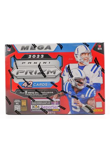 2023 Panini Prizm Football Hobby Mega Box (Purple Pulsar Prizms)