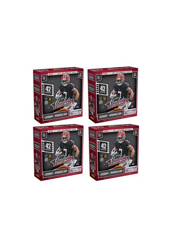 2023 Panini Absolute Football Mega Box (Black Parallels) 4x Lot