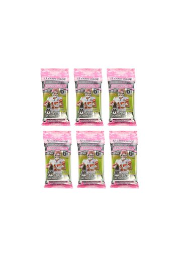 2020 Panini Mosaic Football Cello Pack 6x Lot