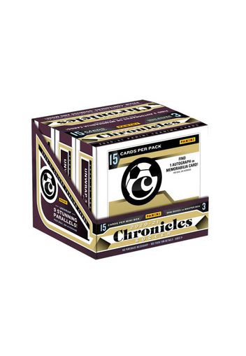 2020-21 Panini Chronicles Soccer Hobby Box