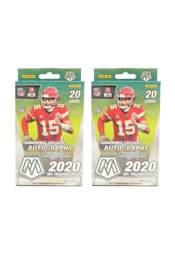 2020 Panini Mosaic Football Hanger Box (Reactive Orange Parallels) 2x Lot