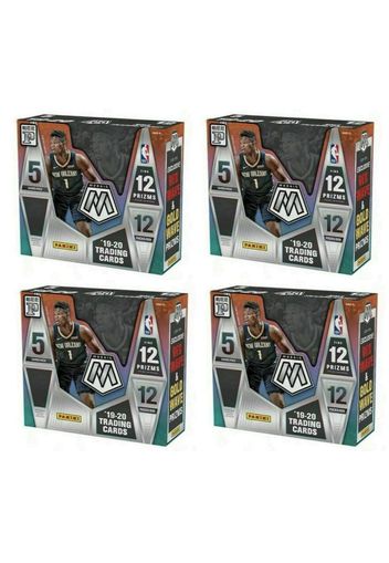 2019-20 Panini Mosaic Basketball T-Mall Box 4x Lot