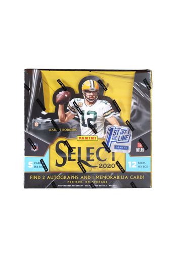 2020 Panini Select Football 1st Off The Line Box