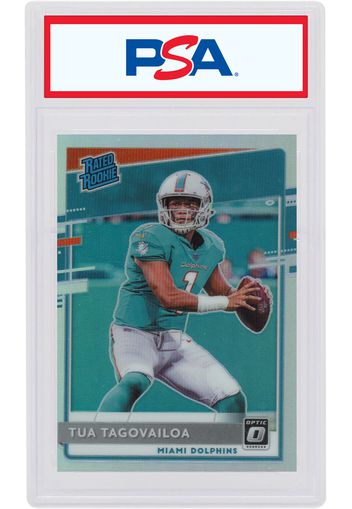 Tua Tagovailoa 2020 Panini Donruss Optic Rookie Holo #152