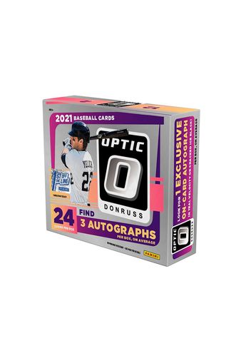 2021 Panini Donruss Optic Baseball 1st Off The Line Box