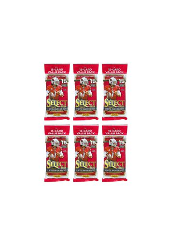 2021 Panini Select Football Value Pack 6x Lot