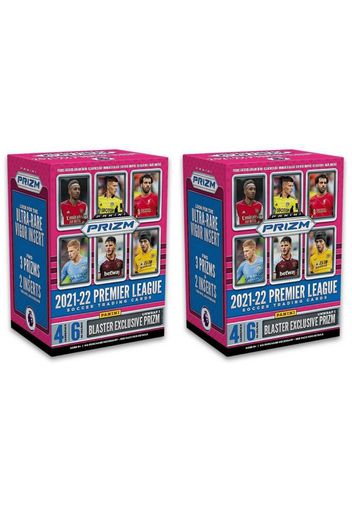 2021-22 Panini Prizm Premier League Soccer Blaster Box 2x Lot