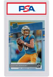 Justin Herbert 2020 Panini Donruss Optic Rookie Holo #153