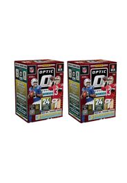 2023 Panini Donruss Optic Football Blaster Box (Purple Shock Parallels) 2x Lot