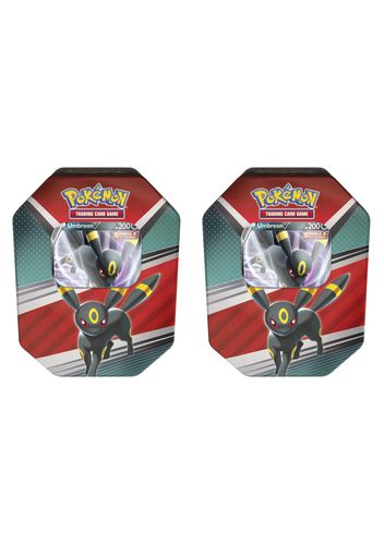 Pokémon TCG V Heroes Umbreon V Tin (4 Packs) 2x Lot