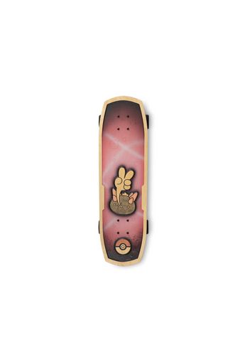 Pokemon Center x Bear Walker: Pyukumuku Skateboard Red