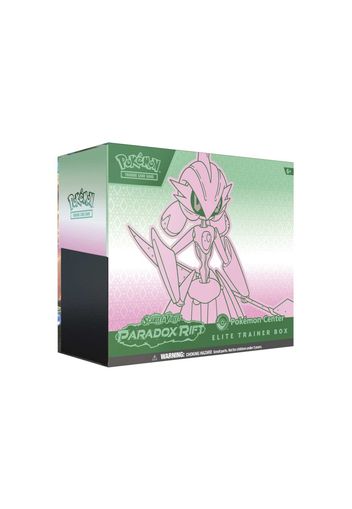 Pokémon TCG Scarlet & Violet Paradox Rift Iron Valiant Pokemon Center Elite Trainer Box