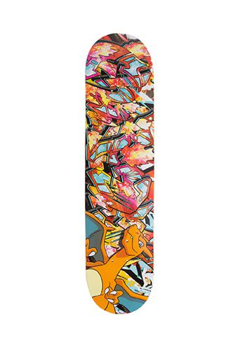 Pokemon Center SHIBUYA Graffiti Art Charizard Skate Deck